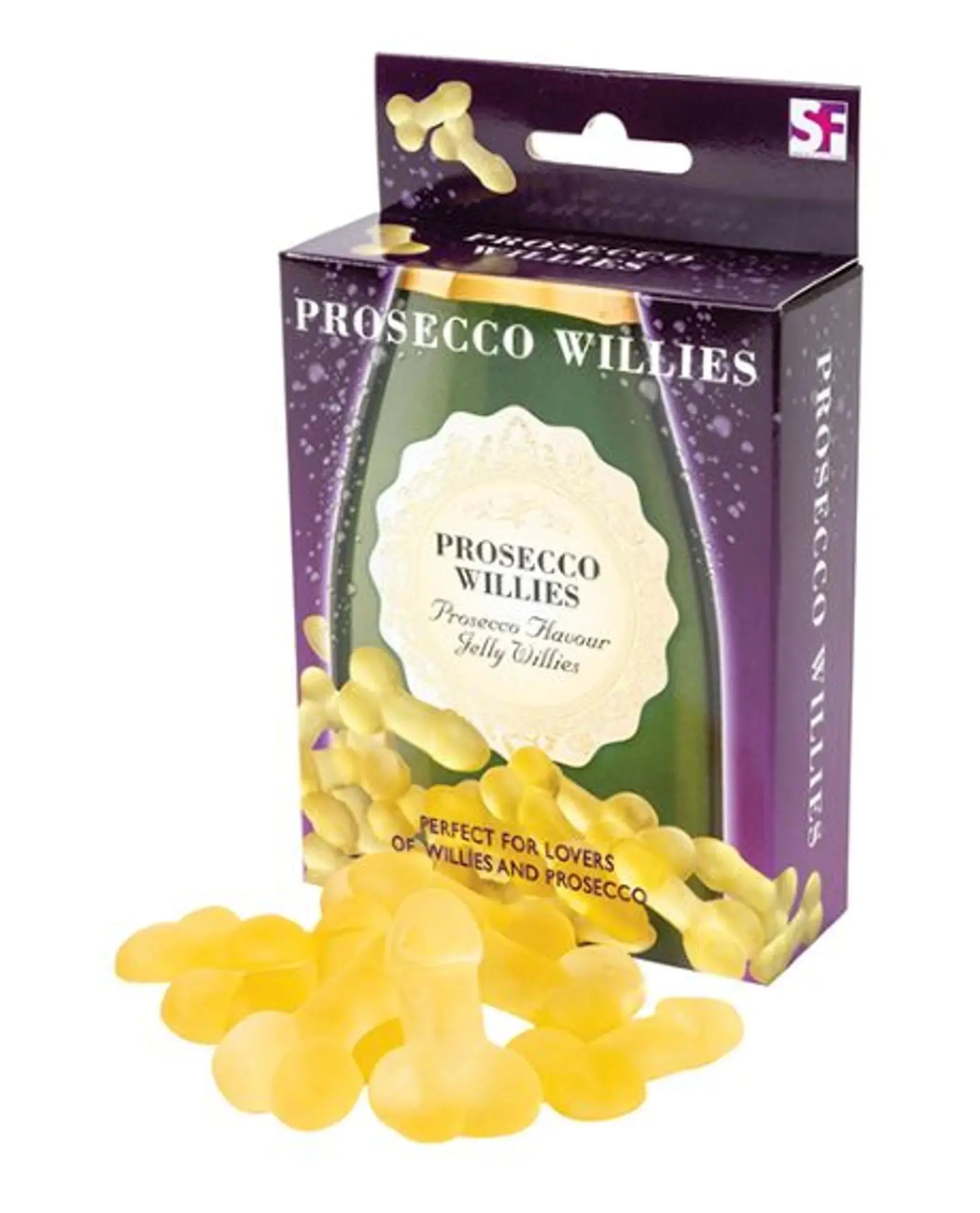 PROSECCO WILLIES PENIS SHAPED GUMMIES CHAMPAGNE FLAVOR HOTT Products