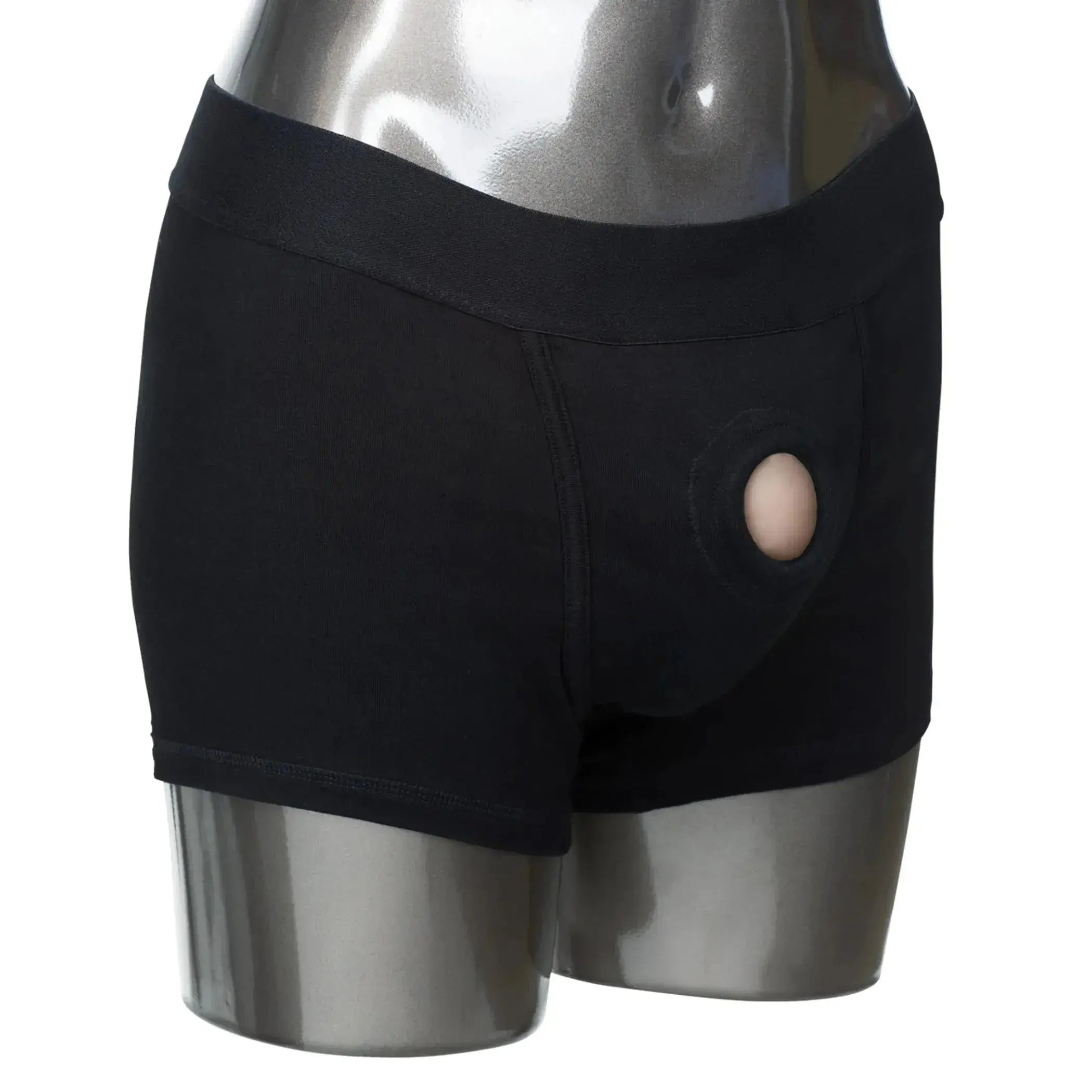 Packer Gear Black Boxer Harness California Exotic Novelties