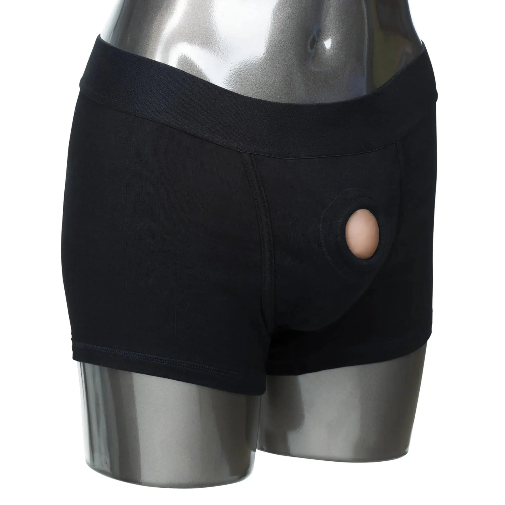 Packer Gear Black Boxer Harness L/XL California Exotic Novelties