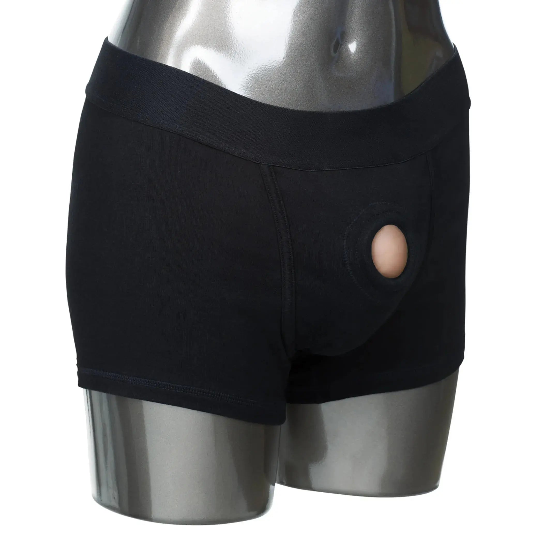 Packer Gear Black Boxer Harness L/XL California Exotic Novelties