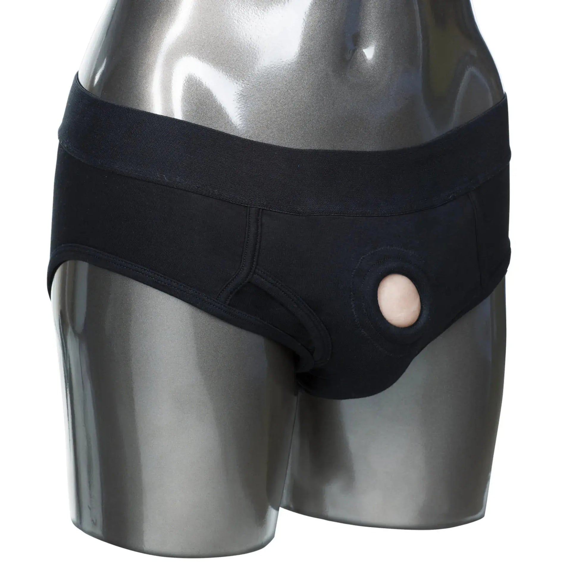 Packer Gear Black Brief Harness L/XL California Exotic Novelties