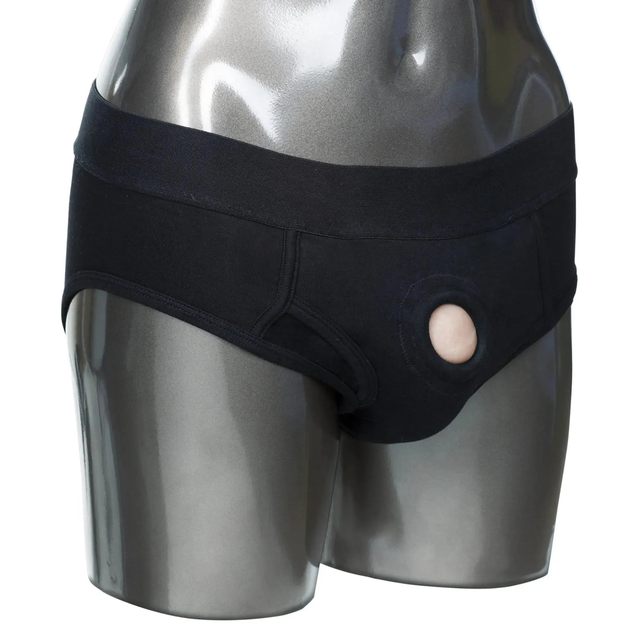 Packer Gear Black Brief Harness XS/S California Exotic Novelties