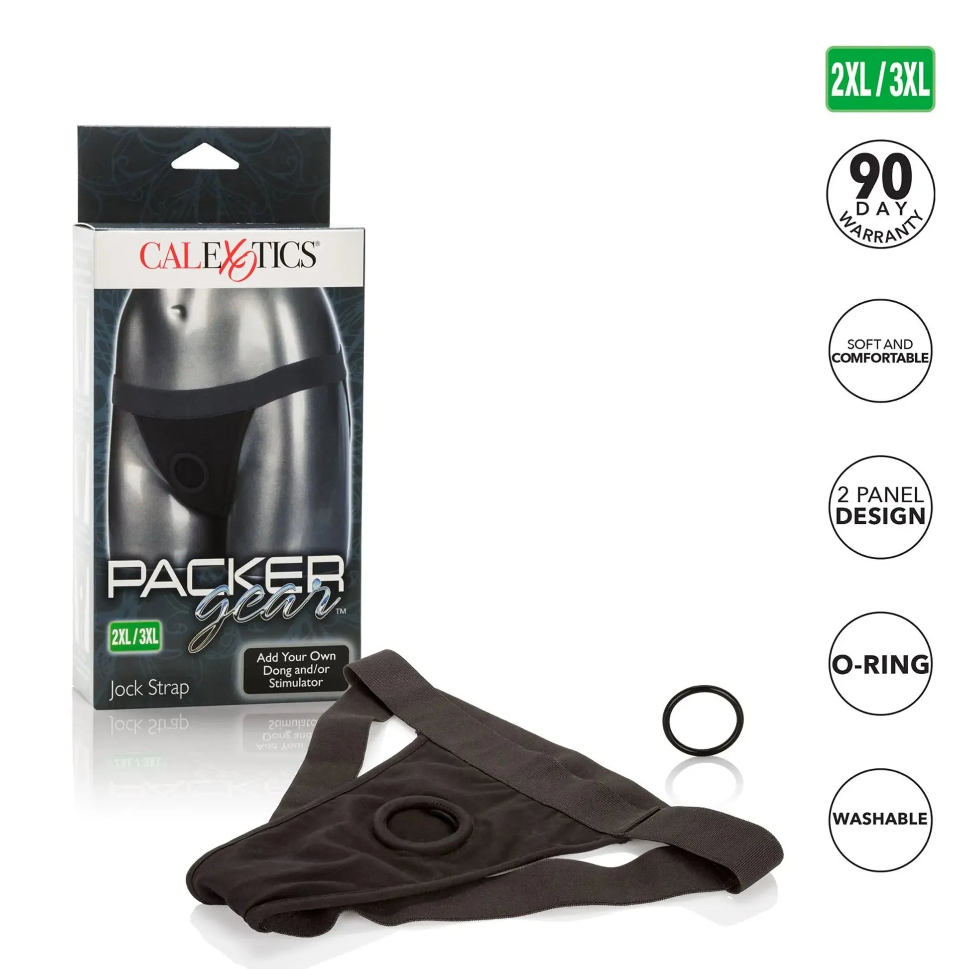 Packer Gear Jock Strap 2XL/3XL California Exotic Novelties