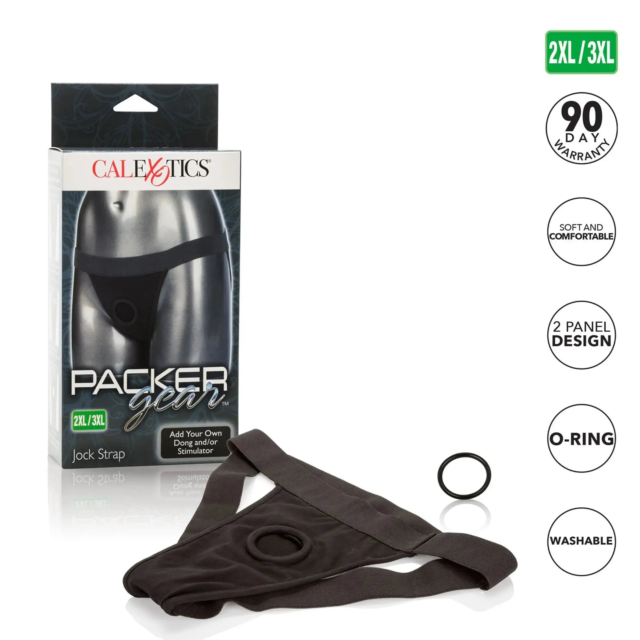 Packer Gear Jock Strap 2XL/3XL California Exotic Novelties