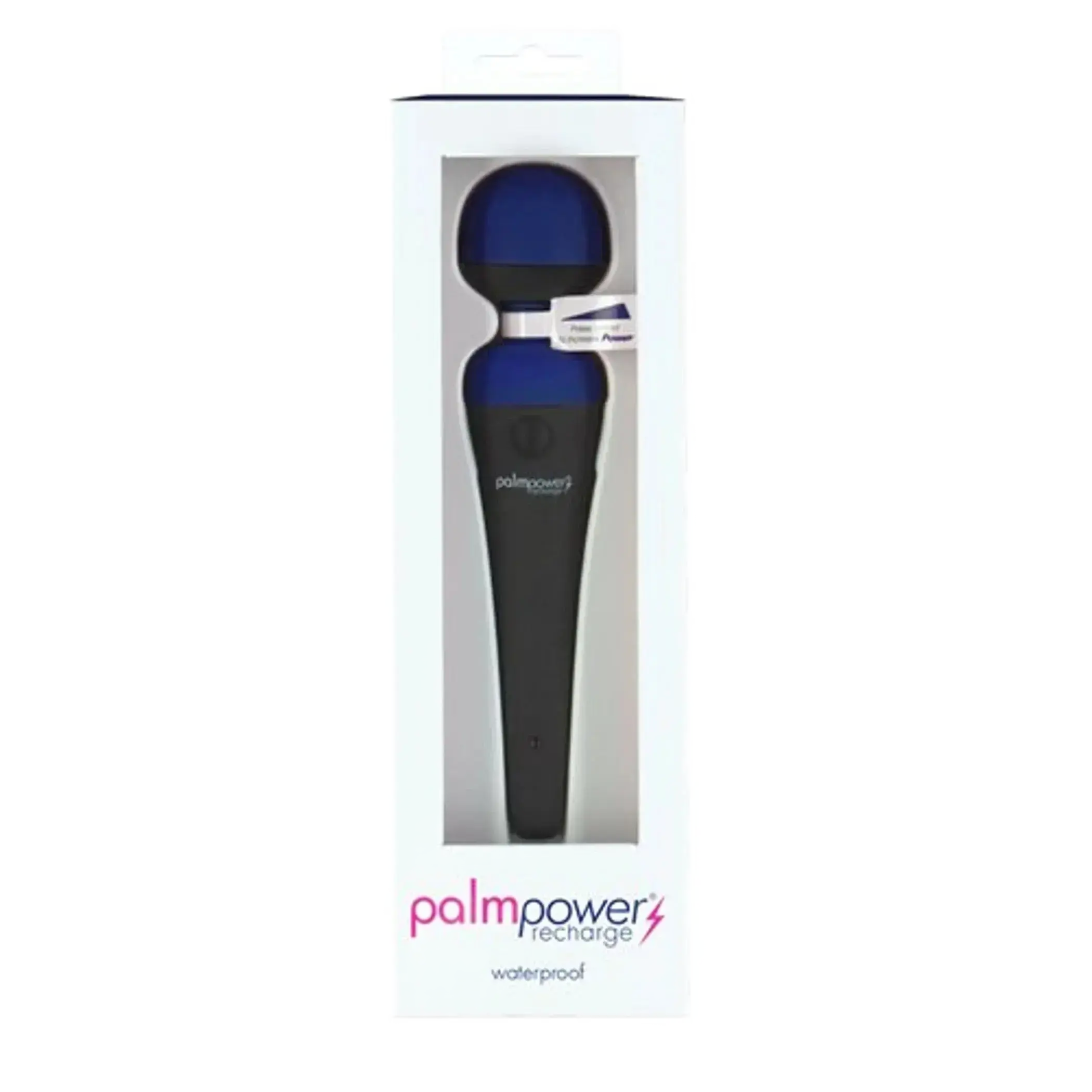 PALM POWER MASSAGER BLUE RECHARGEABLE WATERPROOF BMS Enterprises