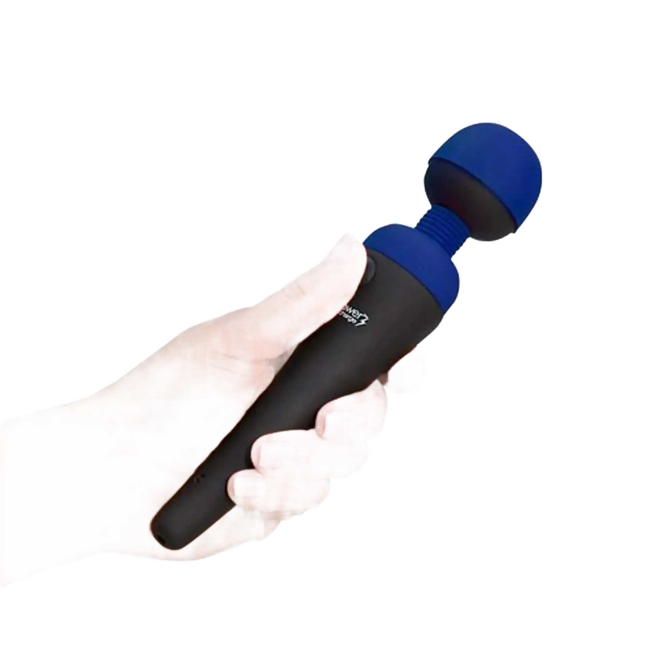 PALM POWER MASSAGER BLUE RECHARGEABLE WATERPROOF BMS Enterprises