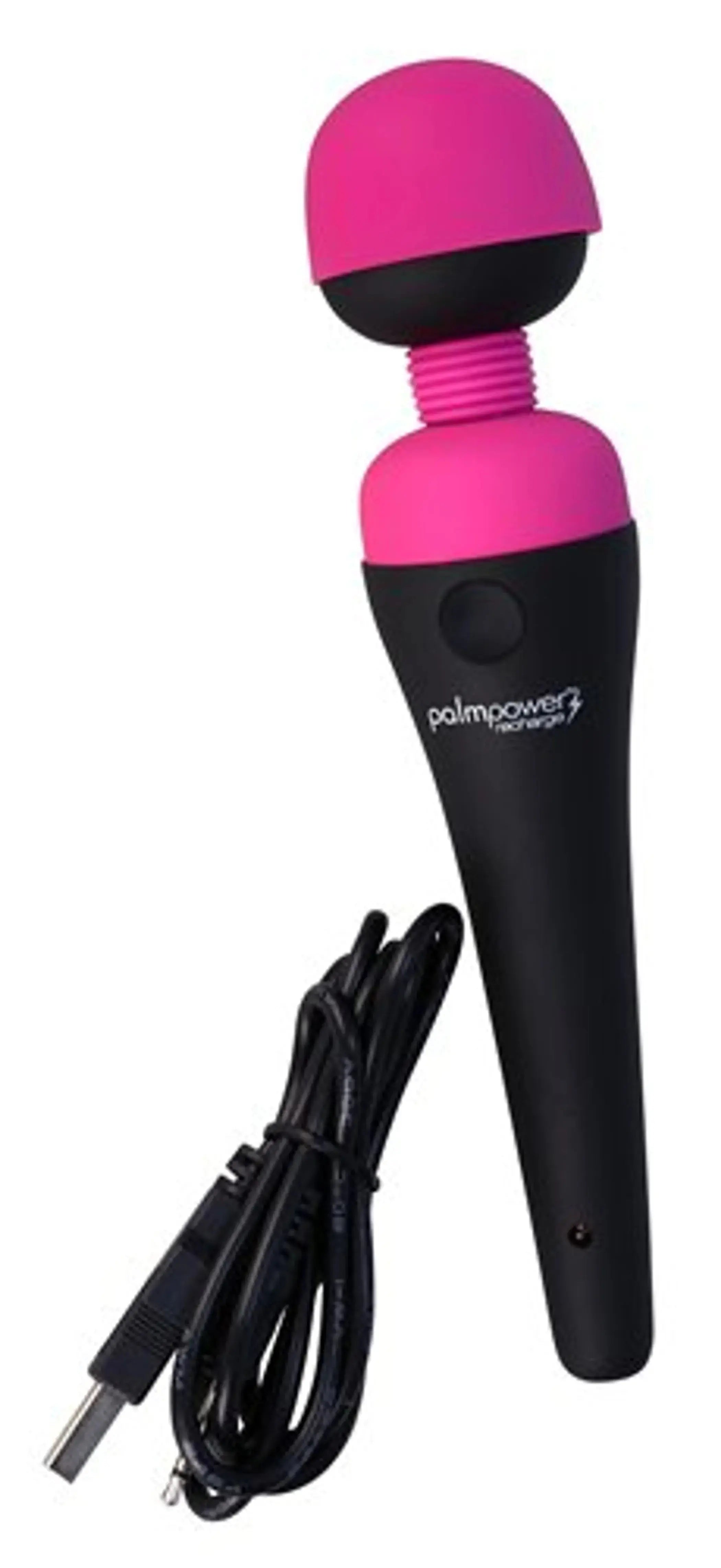 Palm Power Massager Fuschia Rechargeable BMS Enterprises