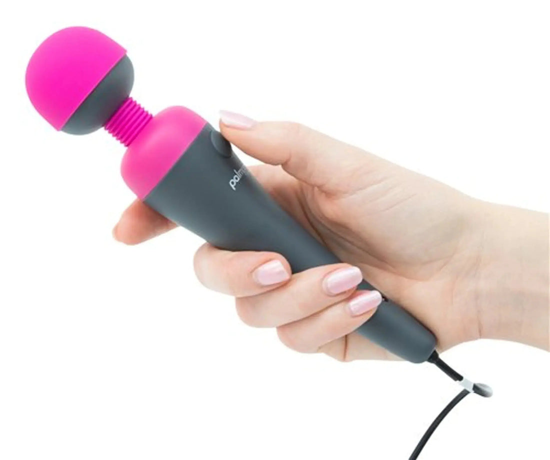 Palm Power Plug & Play Fuchsia Massager BMS Enterprises