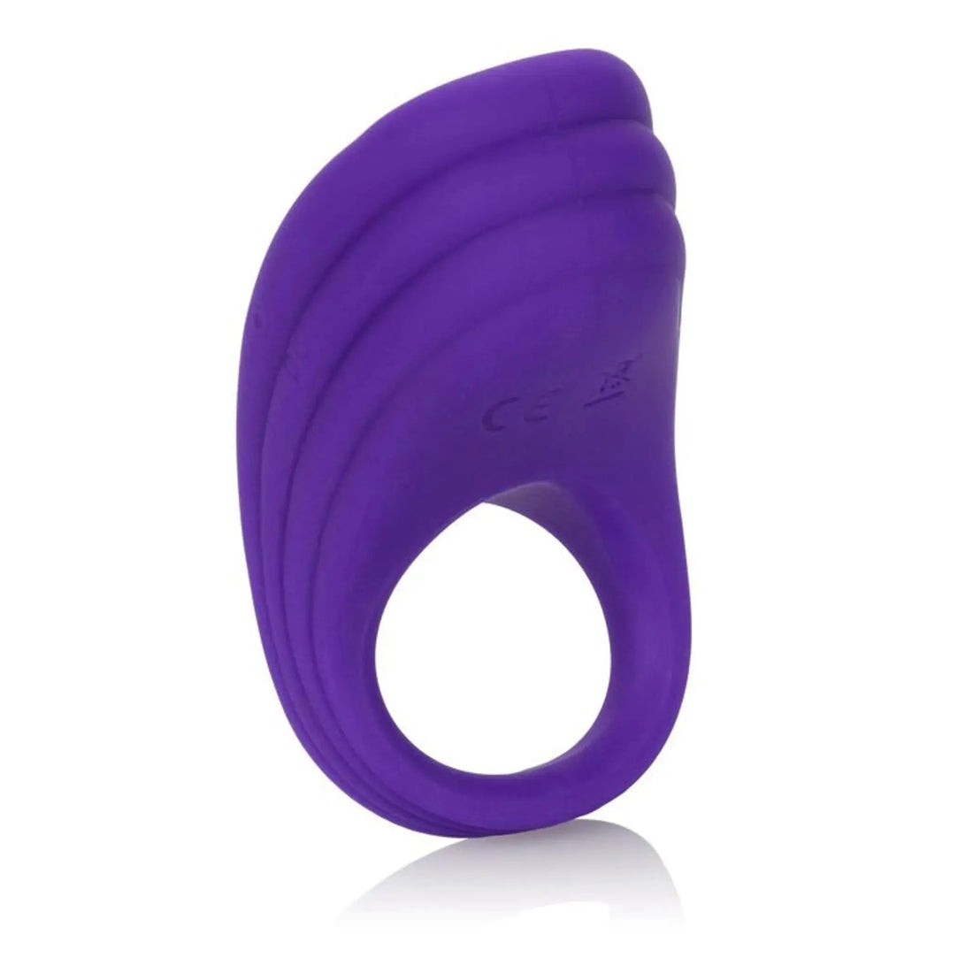 Passion Enhancer Silicone Rechargeable Ring Purple California Exotic Novelties