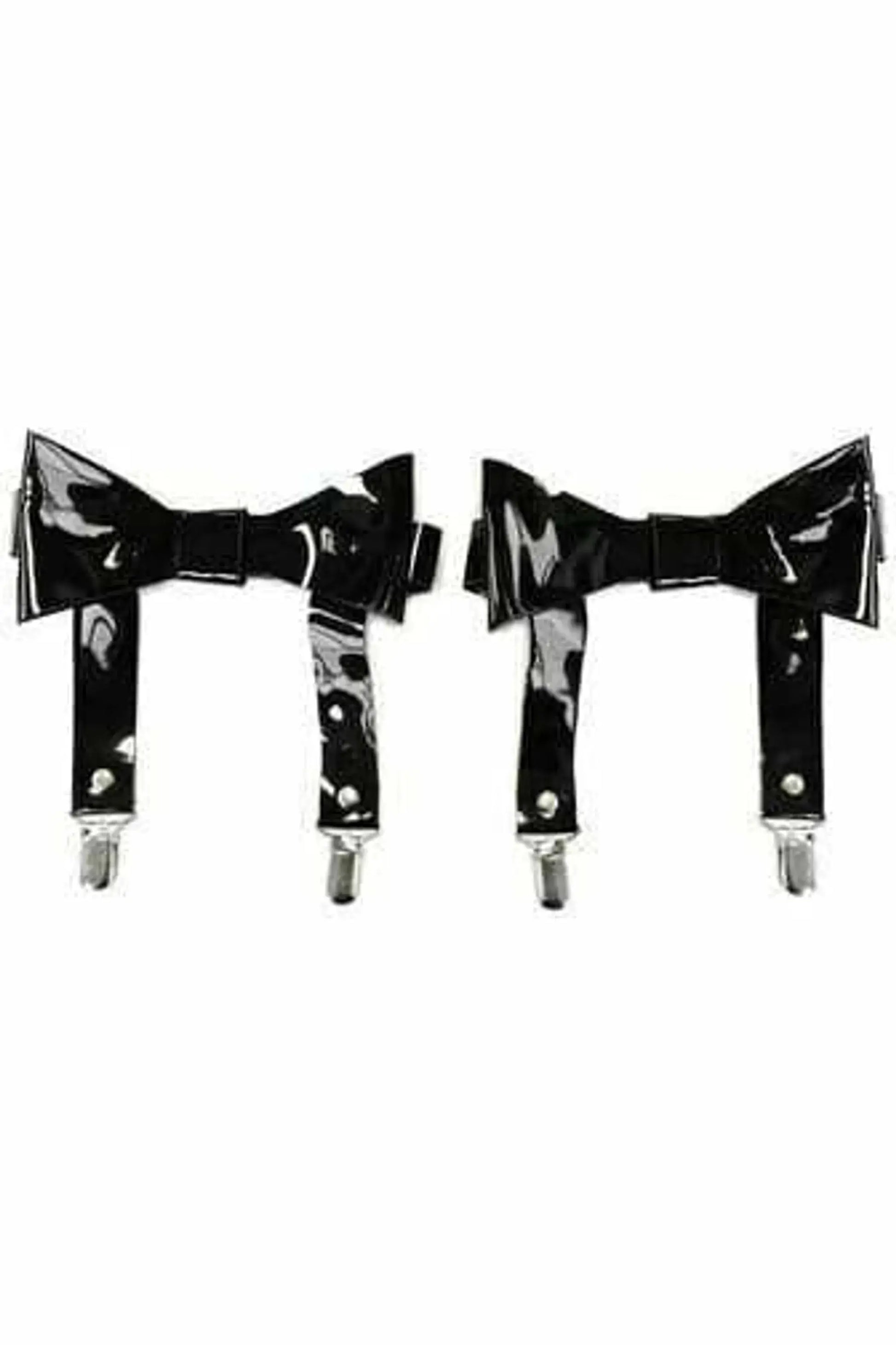 Patent Garters Daisy Corsets