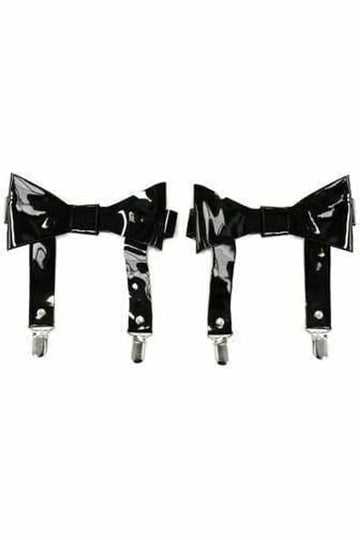 Patent Garters Daisy Corsets