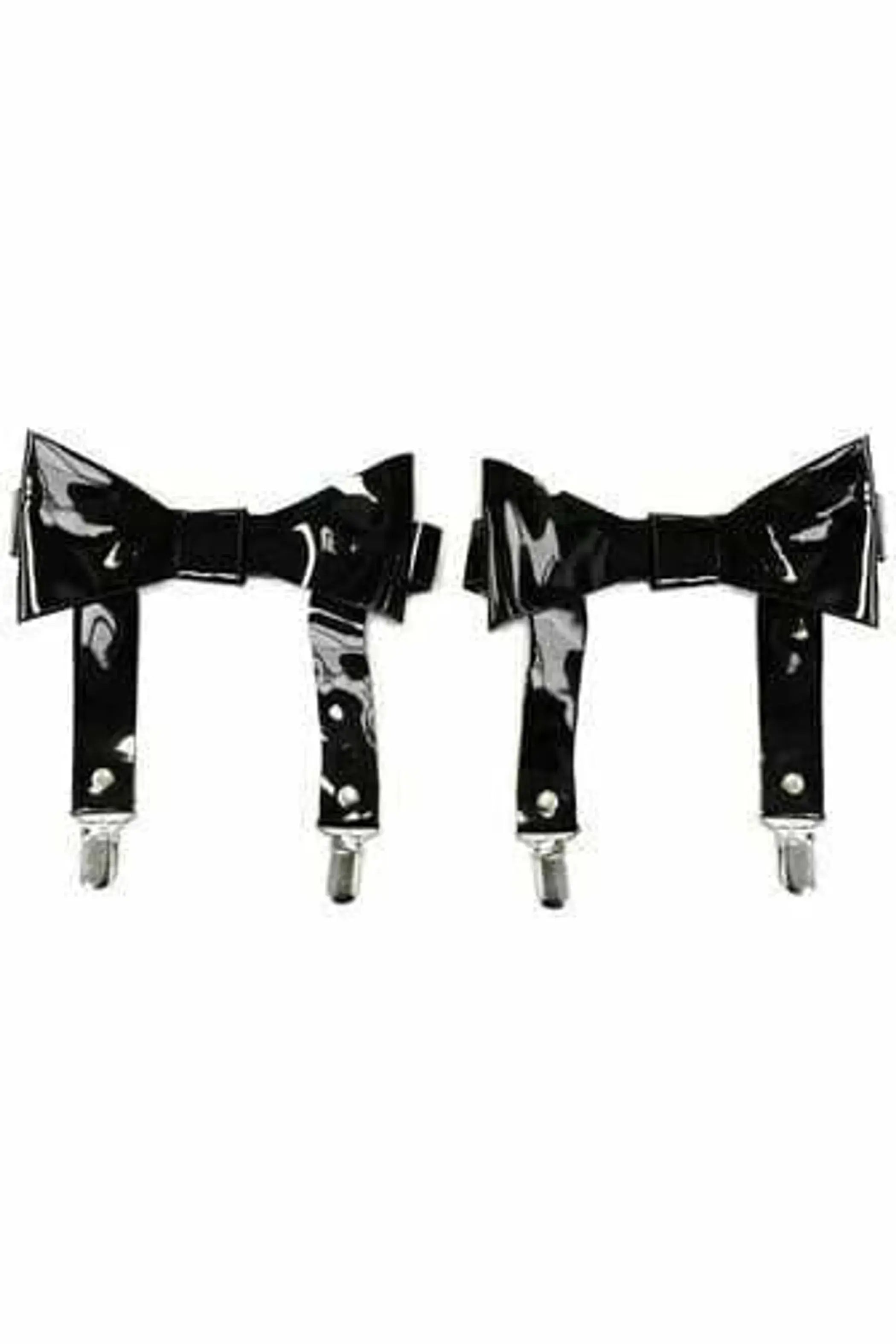 Patent Garters Daisy Corsets