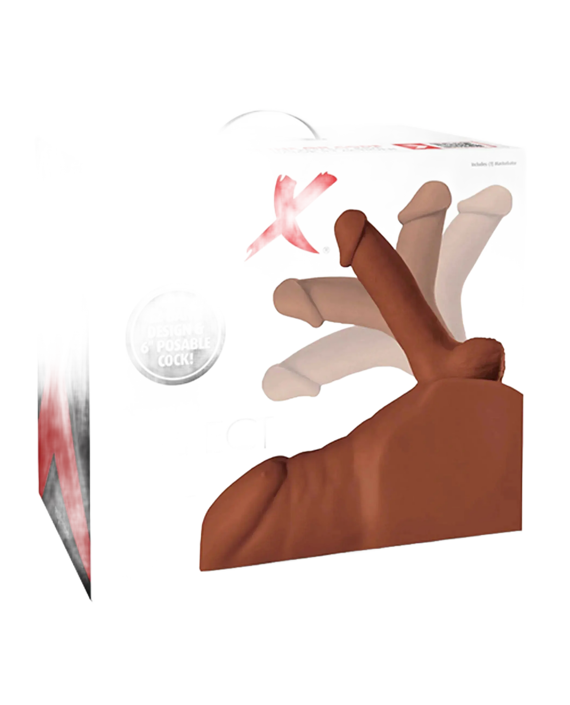 PDX EXTREME PLUS PERFECT RIDE BROWN Pipedream Products