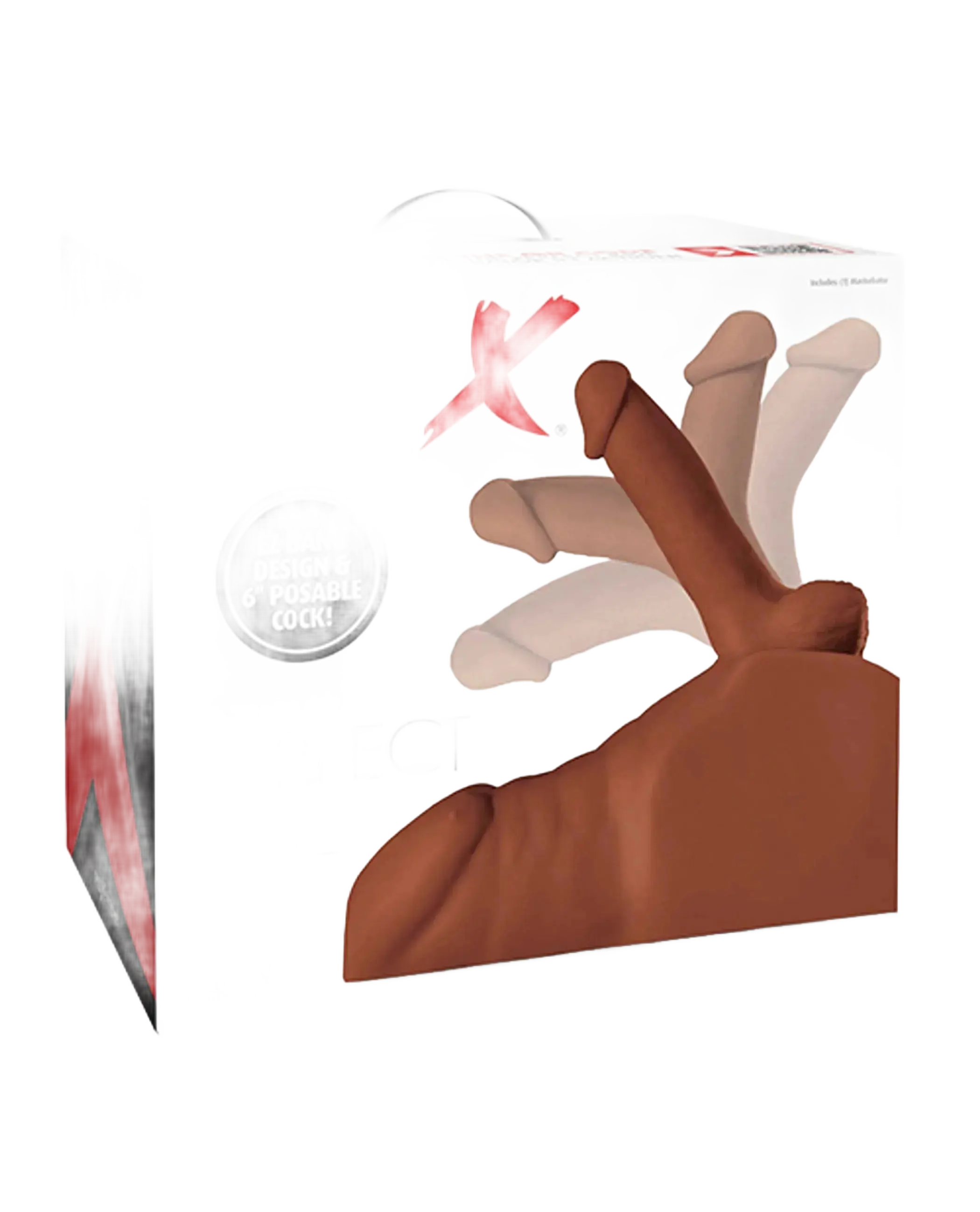 PDX EXTREME PLUS PERFECT RIDE BROWN Pipedream Products