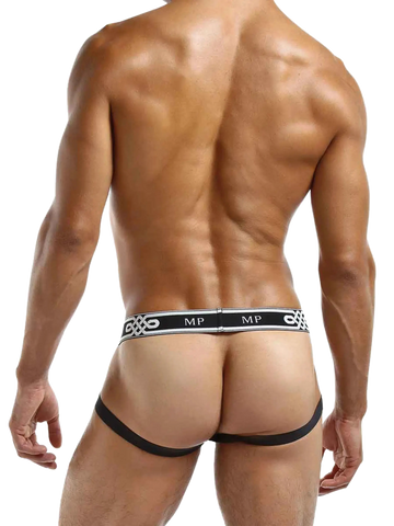 PEEP SHOW JOCK RING BLACK Male Power Lingerie