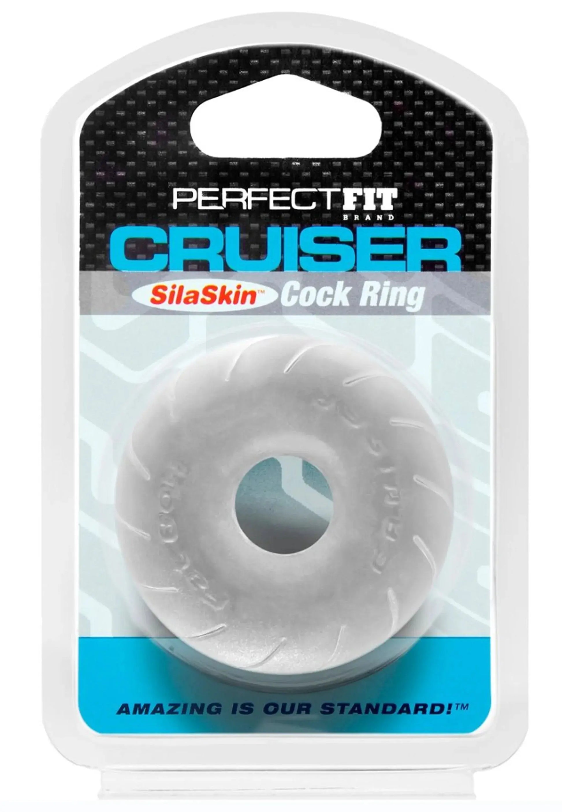 Perfect Fit Siliskin Cruiser Ring 2.5 Clear Perfect Fit