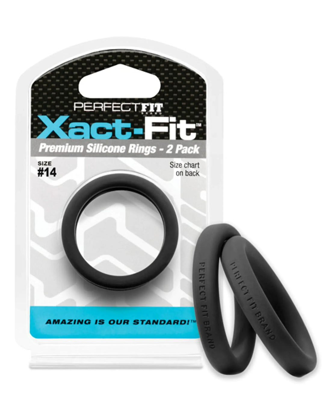 Perfect Fit Xact-Fit #14 2 Pack Black Perfect Fit
