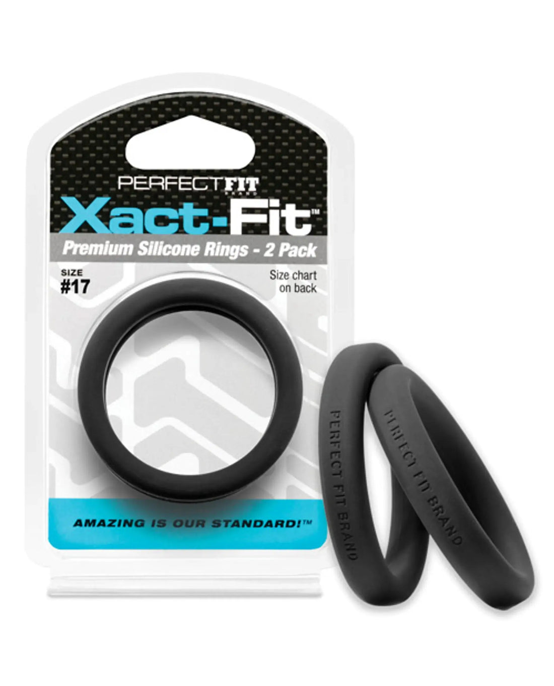 Perfect Fit Xact-Fit #17 2 Pack Black Perfect Fit