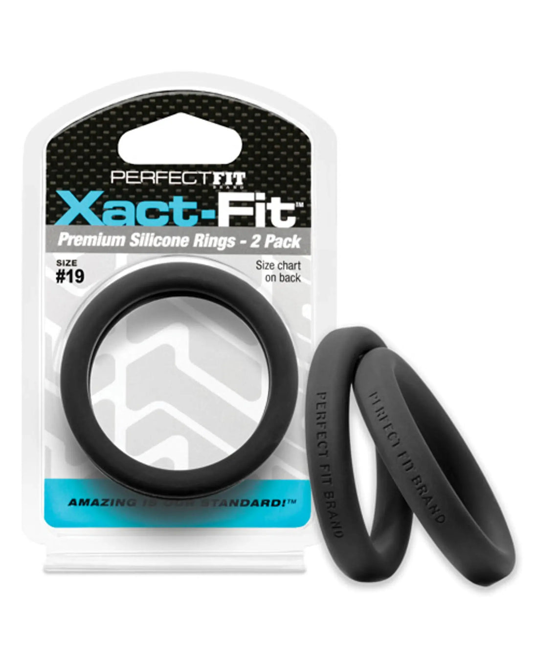 Perfect Fit Xact-Fit #19 2 Pack Black Perfect Fit