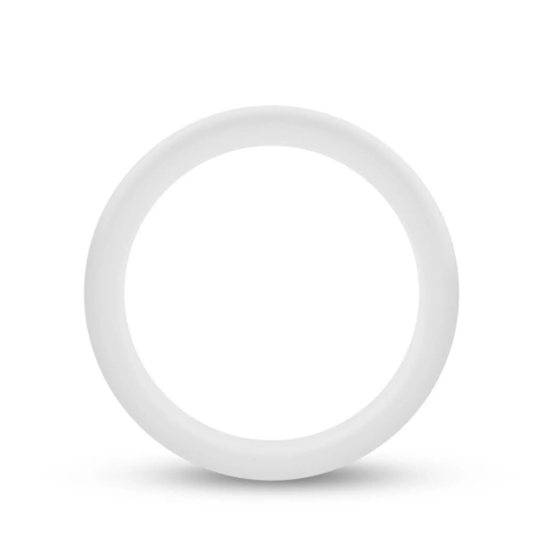 Performance Silicone Glo Cock Ring White Glow Blush Novelties