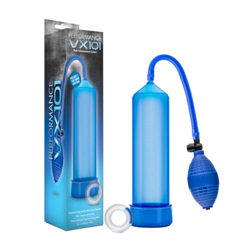 PERFORMANCE VX101 ENHANCEMENT PUMP BLUE Blush Novelties