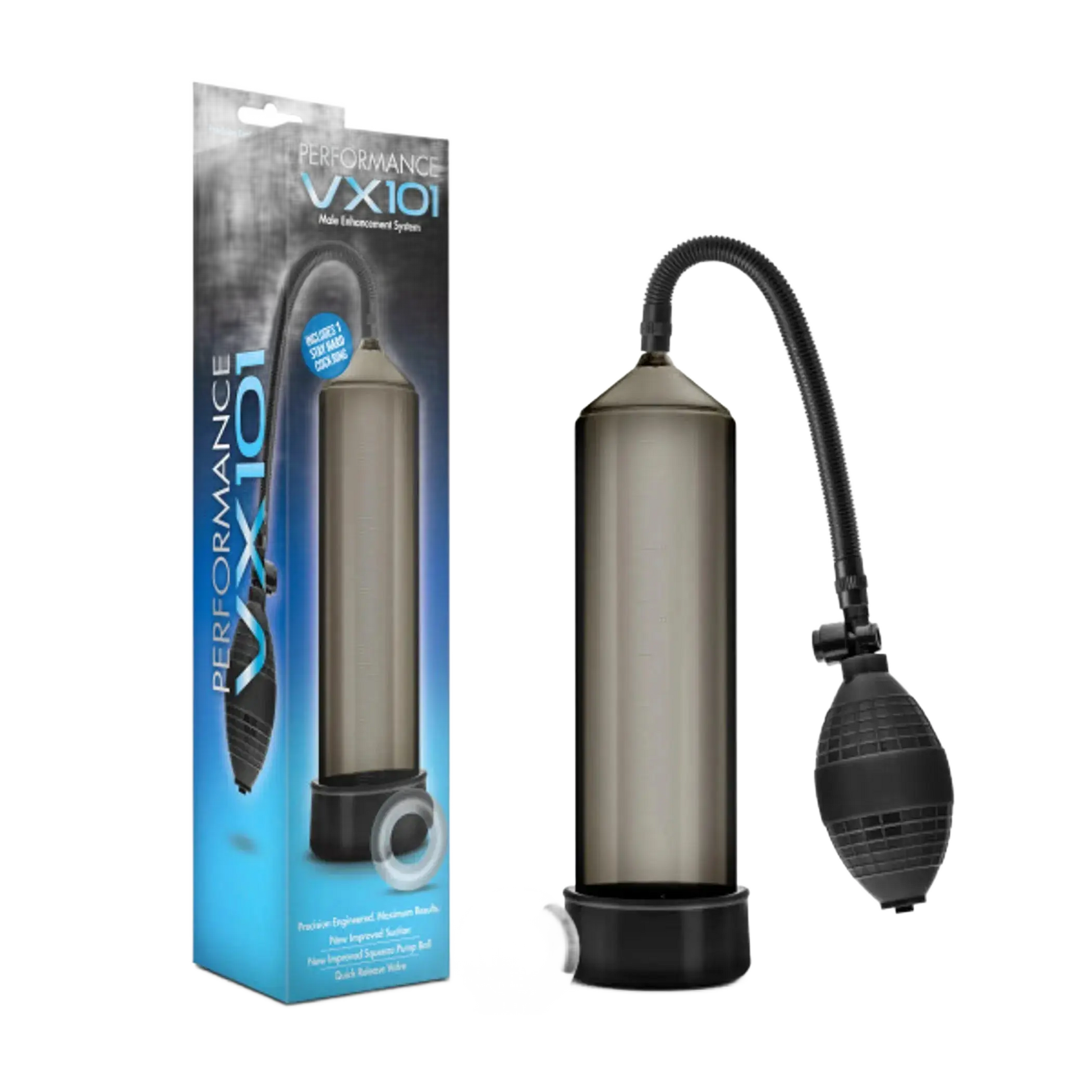 PERFORMANCE VX101 ENHANCEMENT PUMP BLACK Blush Novelties