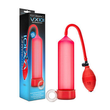 PERFORMANCE VX101 ENHANCEMENT PUMP RED Blush Novelties