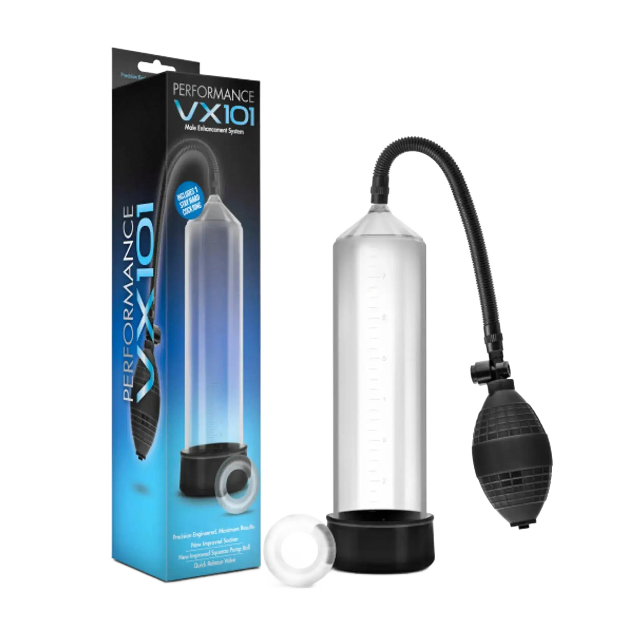 PERFORMANCE VX101 ENHANCEMENT PUMP CLEAR Blush Novelties