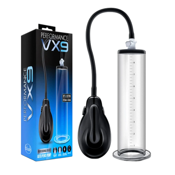 PERFORMANCE VX9 AUTO PENIS PUMP CLEAR Blush Novelties