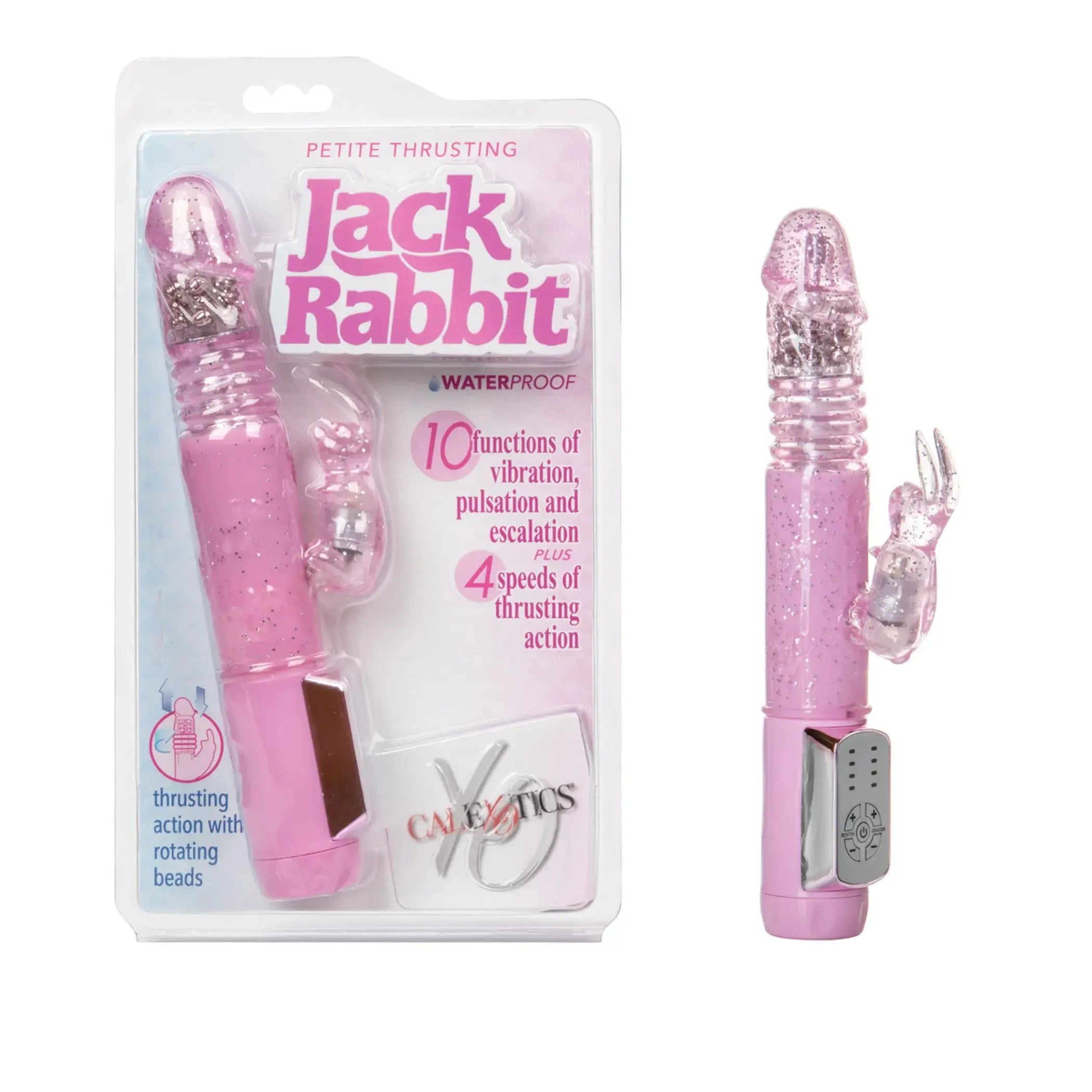Petite Thrusting Jack Rabbit Pink California Exotic Novelties