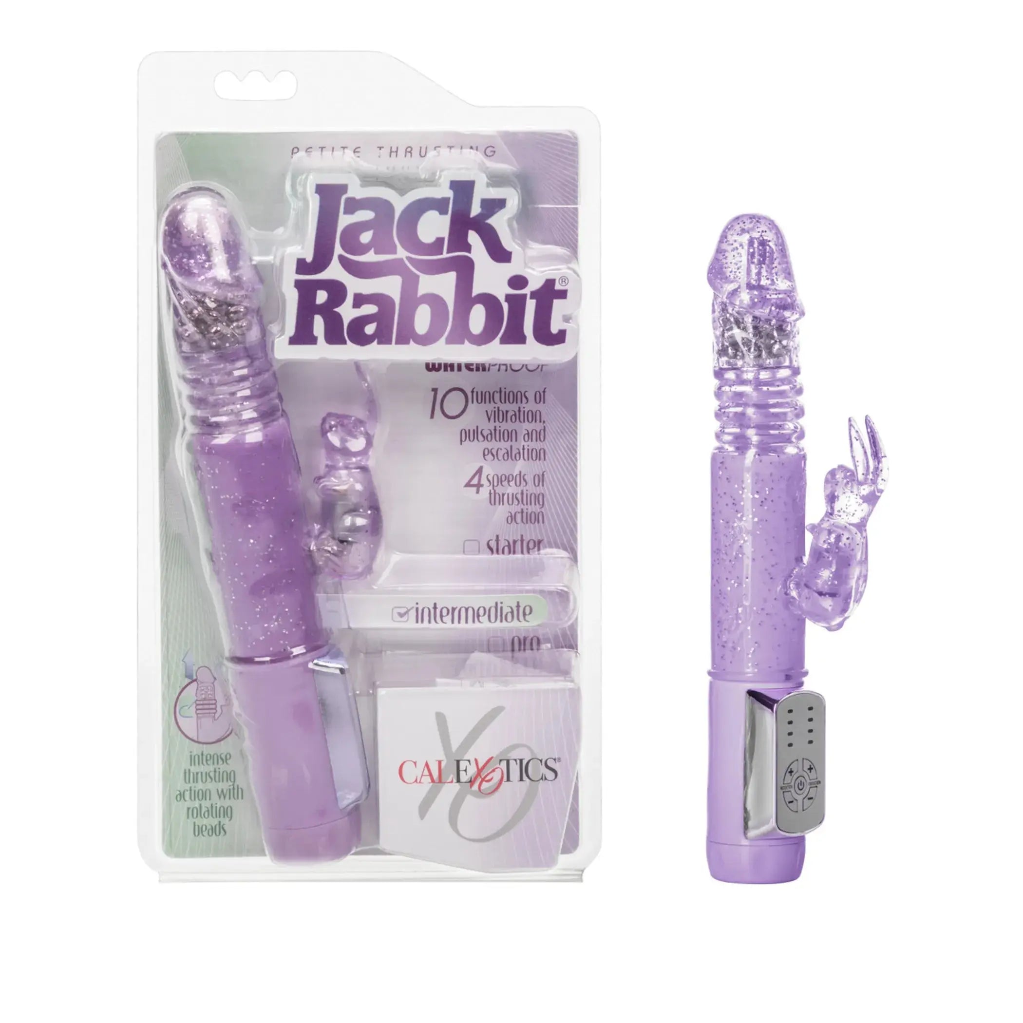 Petite Thrusting Jack Rabbit Purple California Exotic Novelties