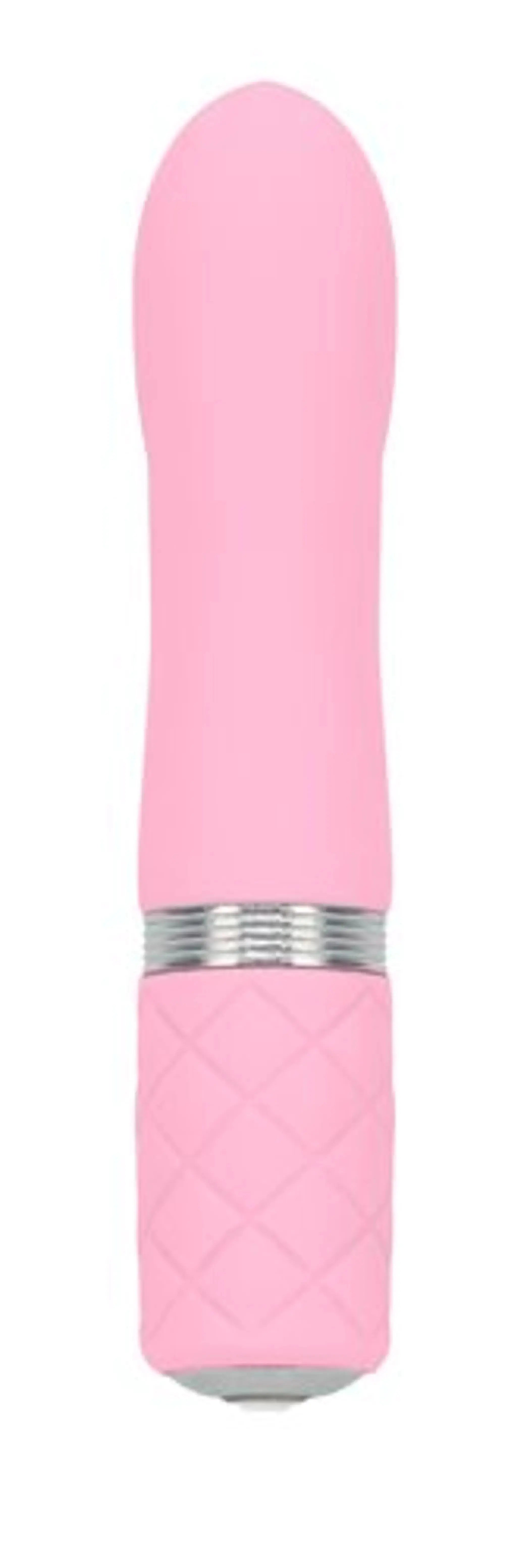 Pillow Talk Flirty Vibe with Swarovski Crystal - Pink BMS Enterprises