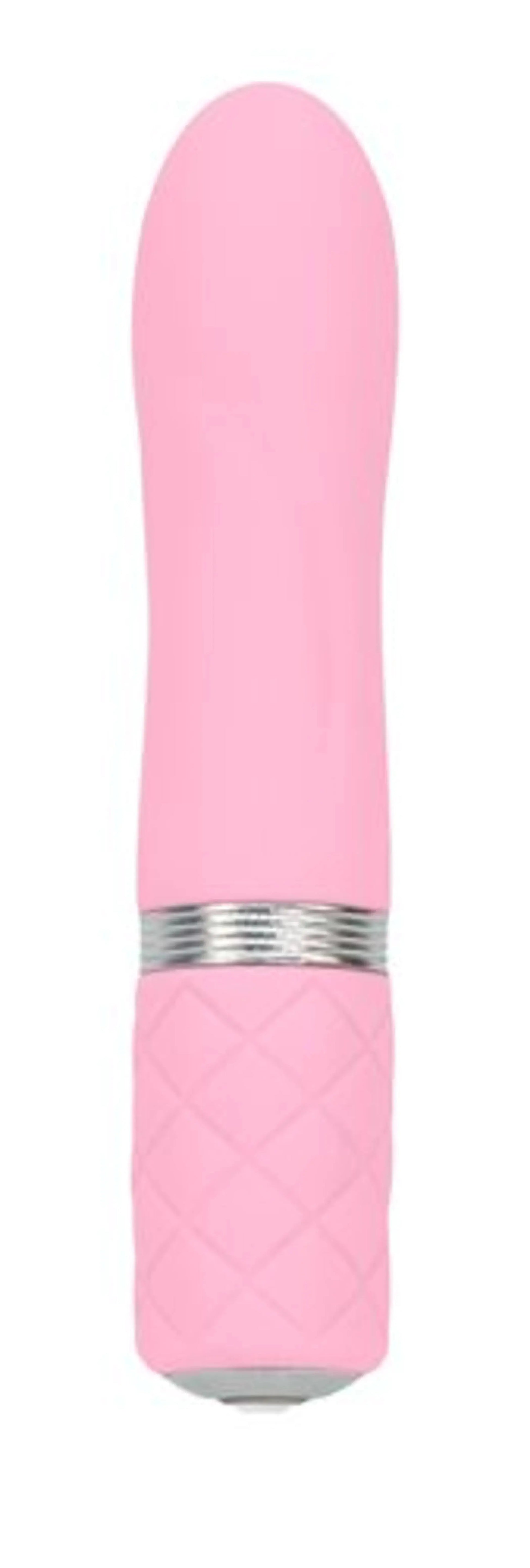 Pillow Talk Flirty Vibe with Swarovski Crystal - Pink BMS Enterprises