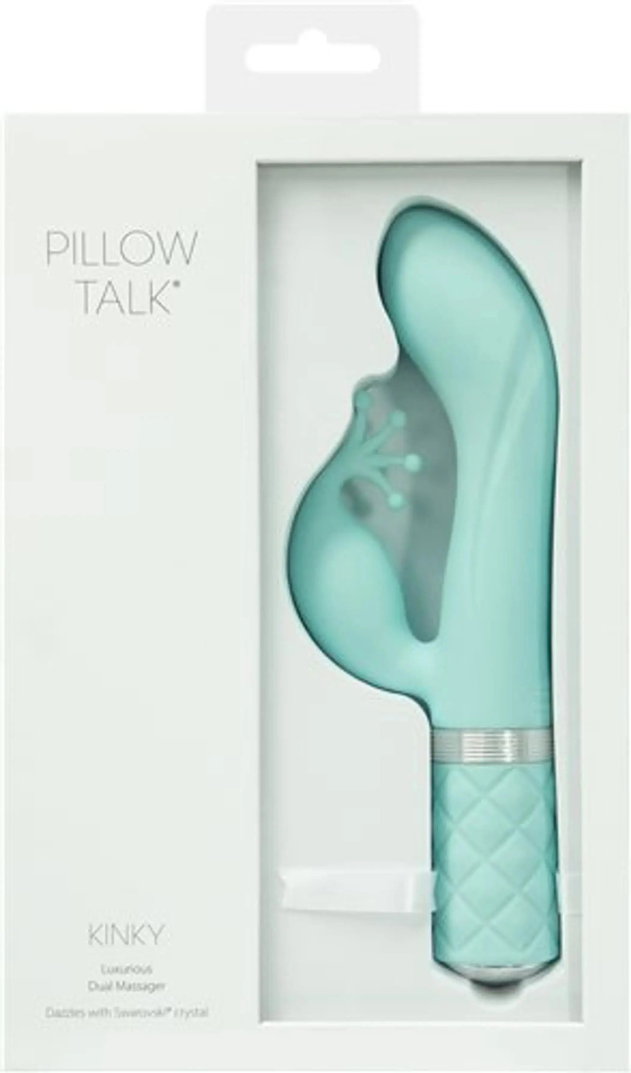 Pillow Talk Kinky Clitoral Vibrator with Swarovski Crystal BMS Enterprises