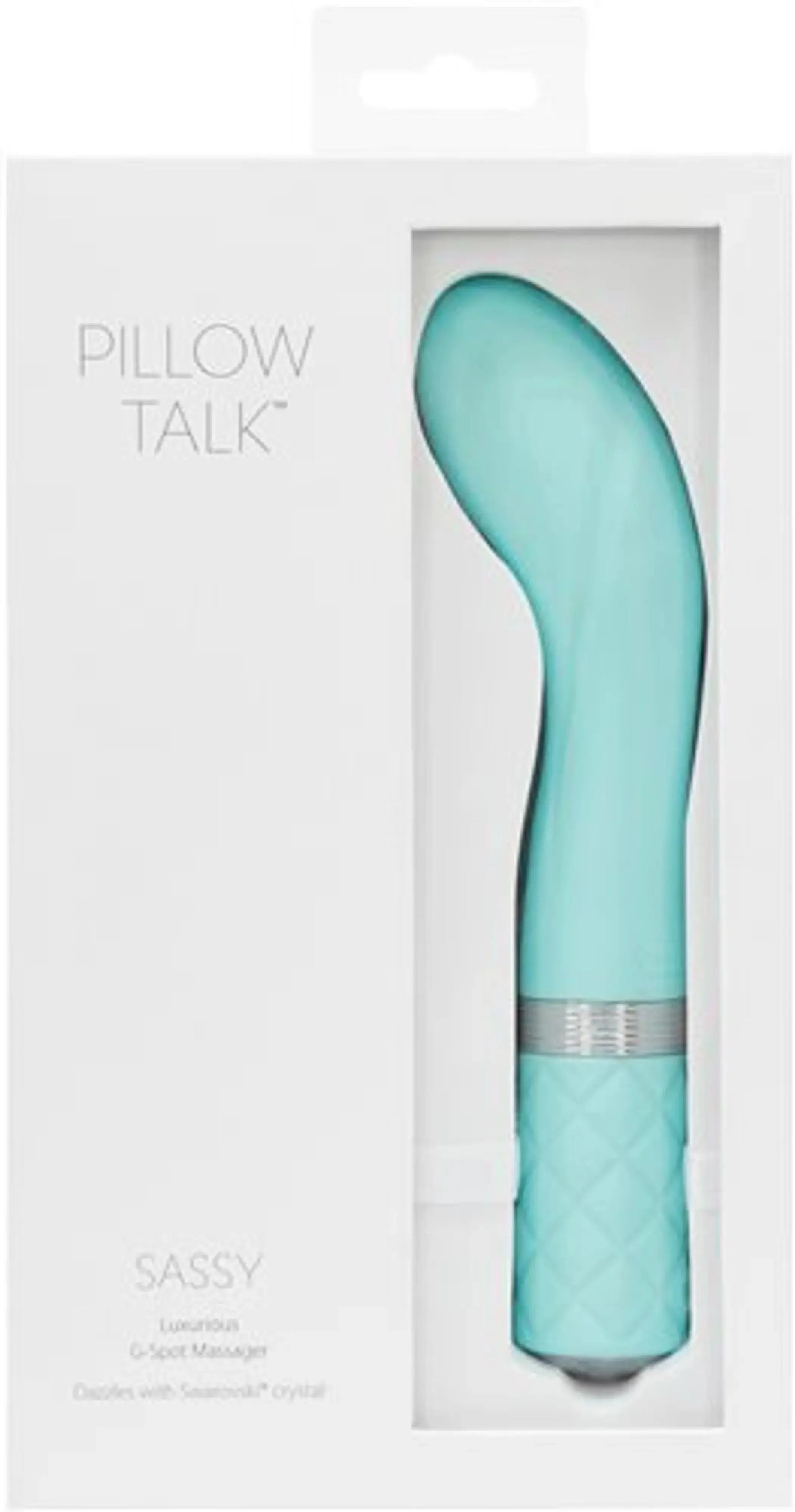 Pillow Talk Sassy G-Spot Vibrator With Swarovski Crystal BMS Enterprises