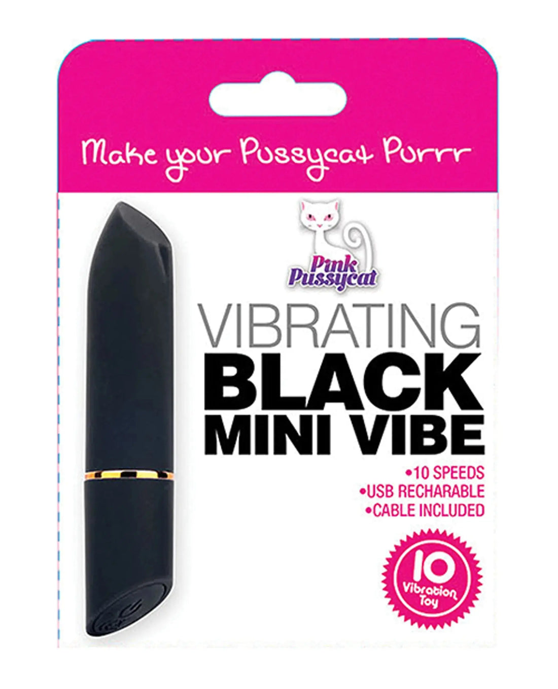 Pink Pussycat Black Mini Vibe Cousins Group