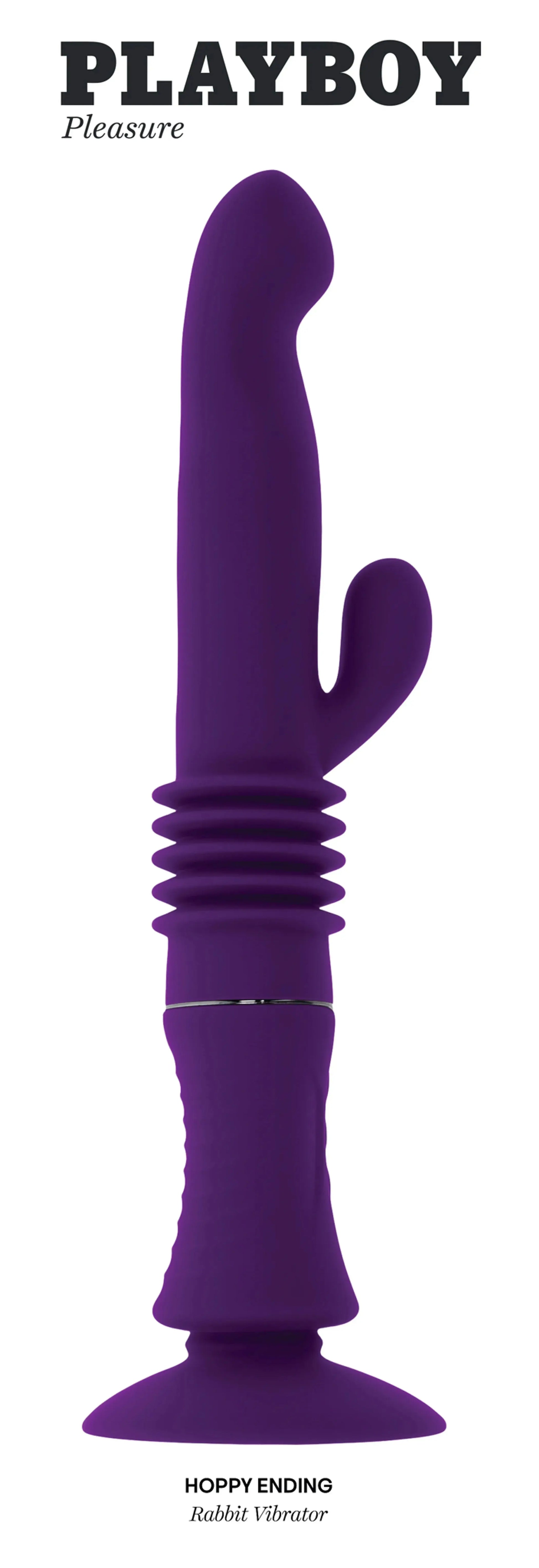Playboy Hoppy Ending Rabbit Vibrator Evolved Novelties