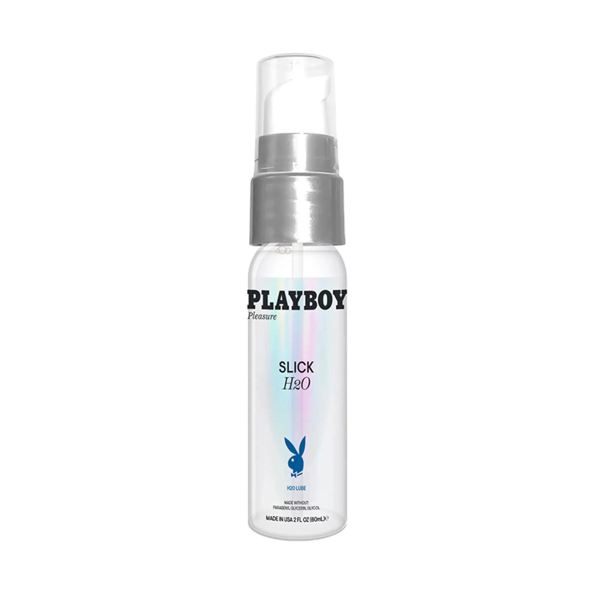 Playboy Slick H2O Water-Based Lubricant 2 oz Evolved Novelties
