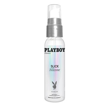 Playboy Slick Silicone Lubricant 4 Oz Evolved Novelties