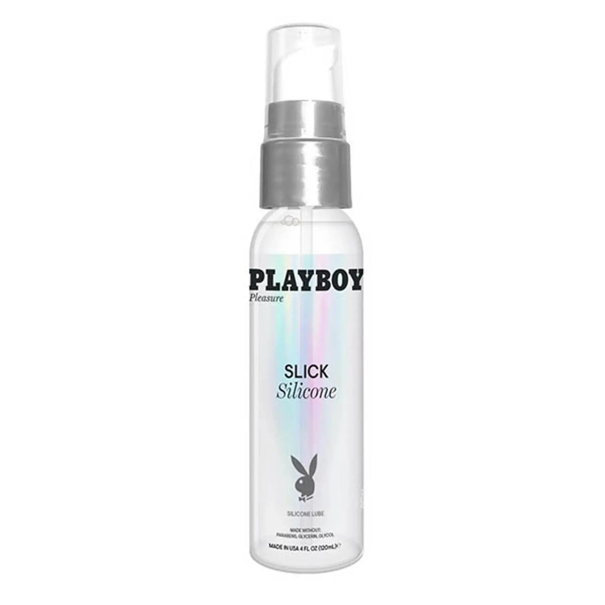 Playboy Slick Silicone Lubricant 4 Oz Evolved Novelties