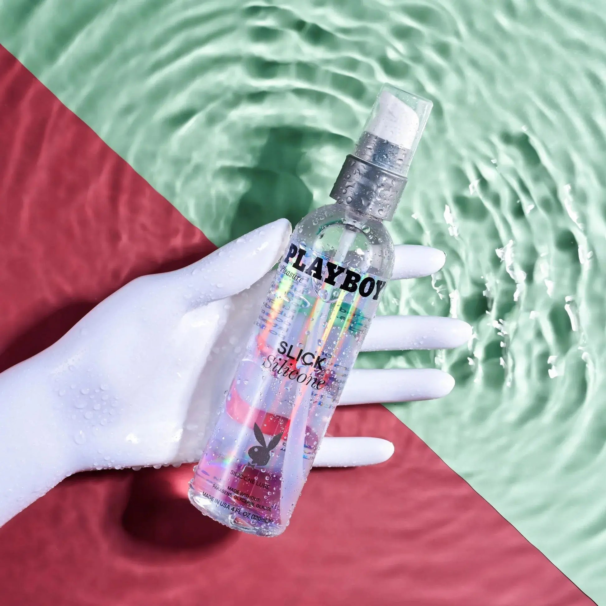 Playboy Slick Silicone Lubricant 4 Oz Evolved Novelties
