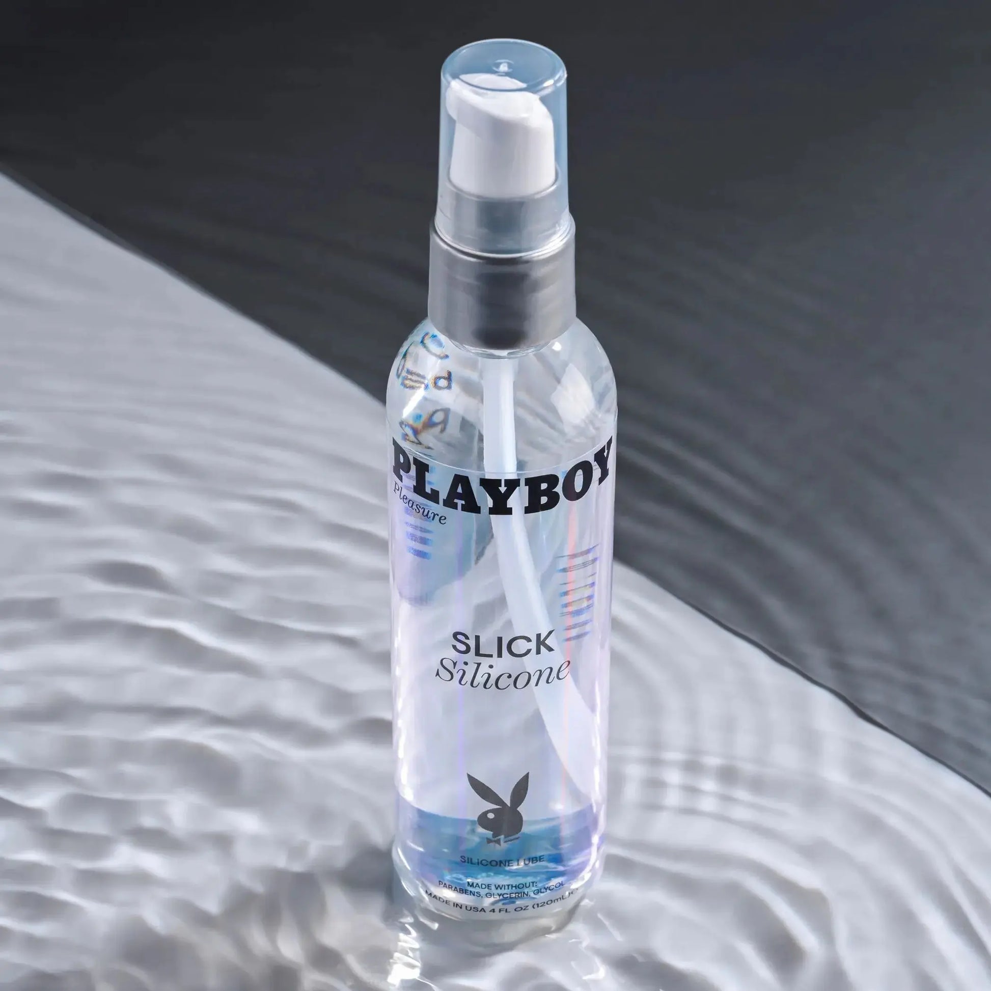Playboy Slick Silicone Lubricant 4 Oz Evolved Novelties