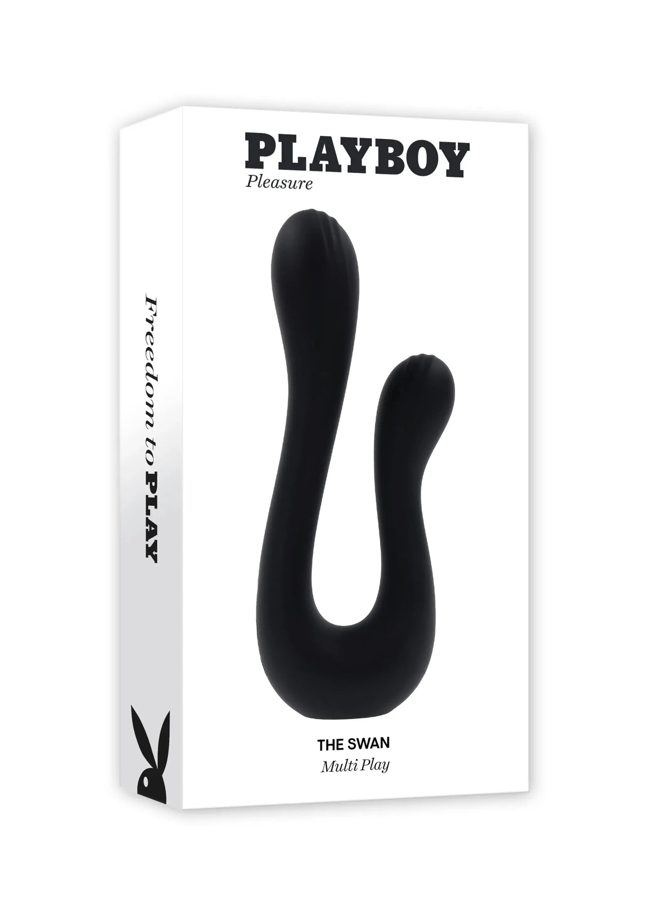 Playboy The Swan Rabbit Vibrator Evolved Novelties