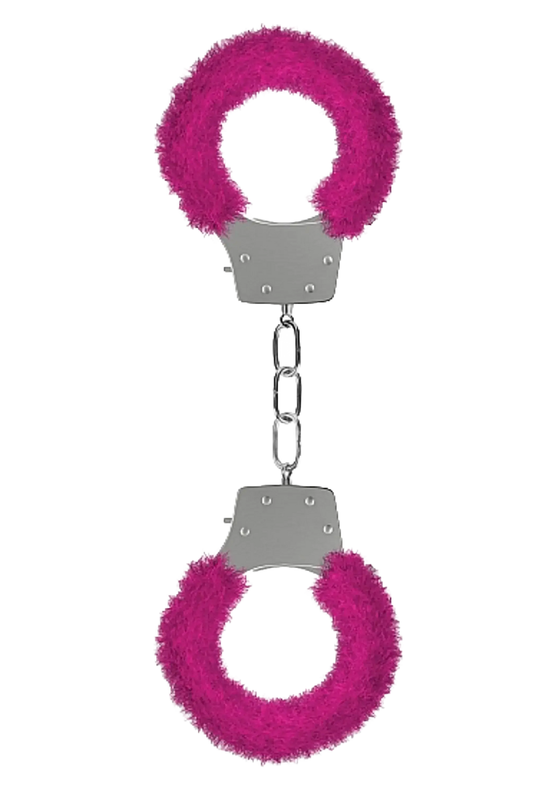 PLEASURE HANDCUFFS FURRY PINK SHOTS AMERICA