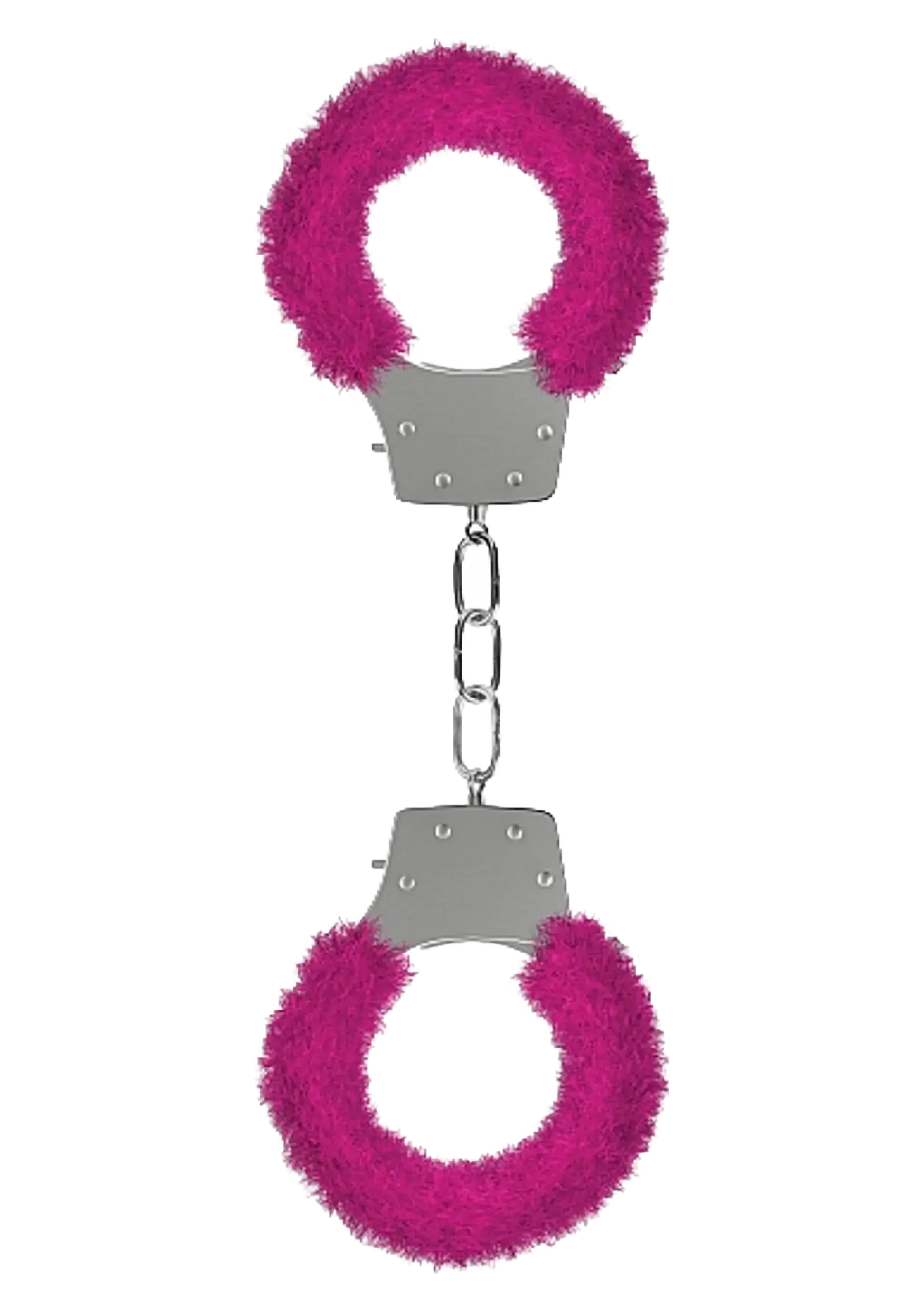 PLEASURE HANDCUFFS FURRY PINK SHOTS AMERICA