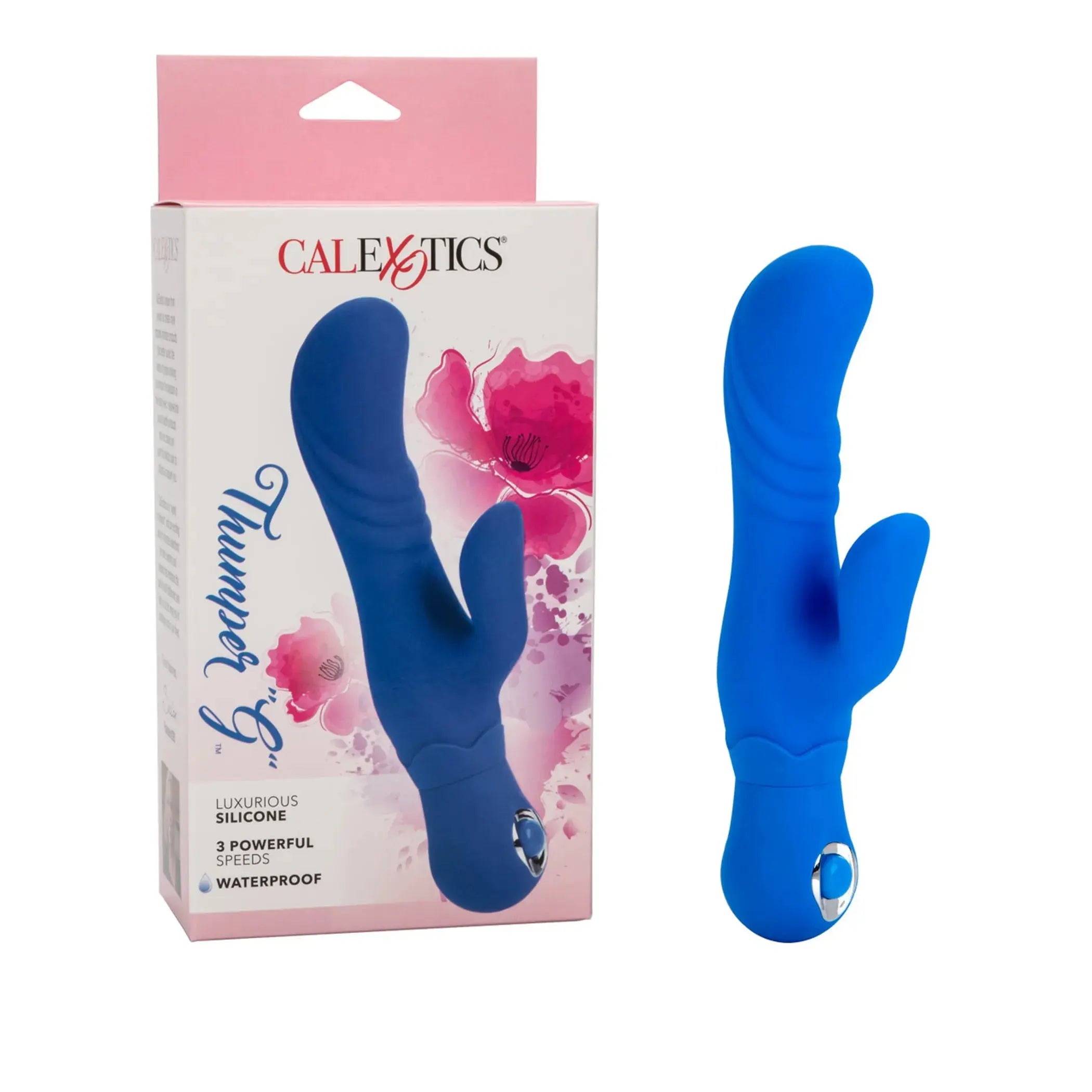 Posh Silicone Thump G Vibrator Blue California Exotic Novelties