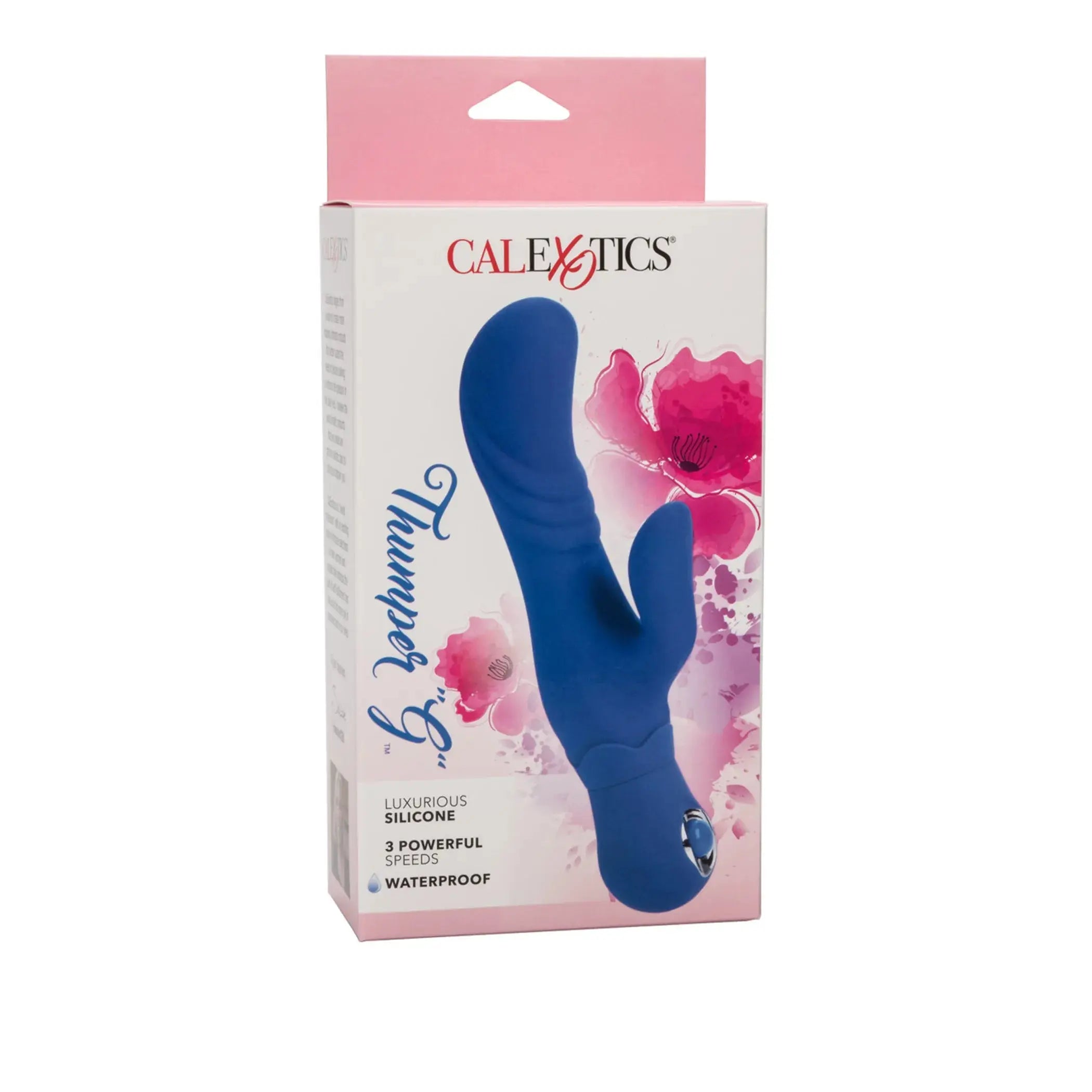 Posh Silicone Thump G Vibrator Blue California Exotic Novelties