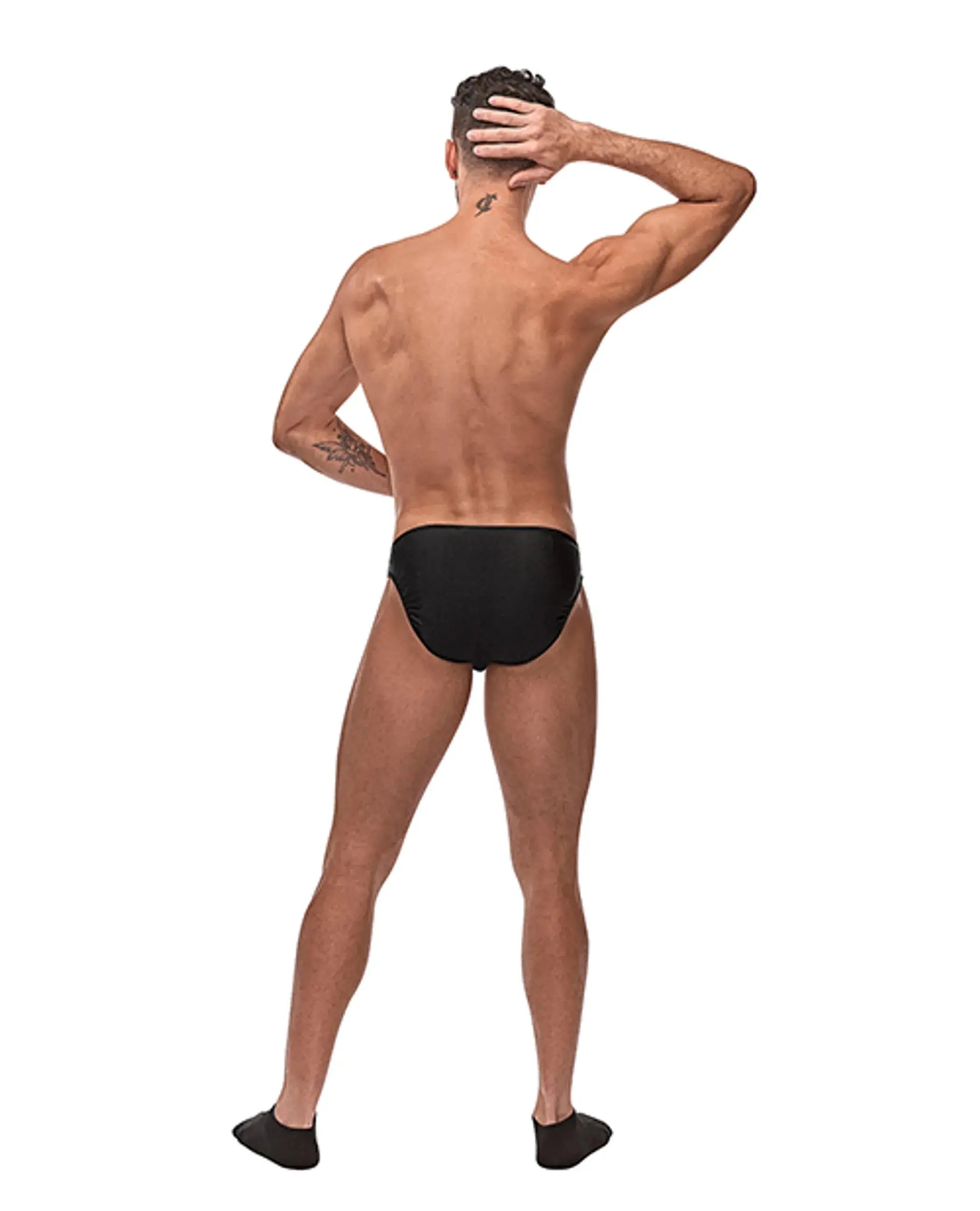 Pouchless Brief Black Male Power Lingerie