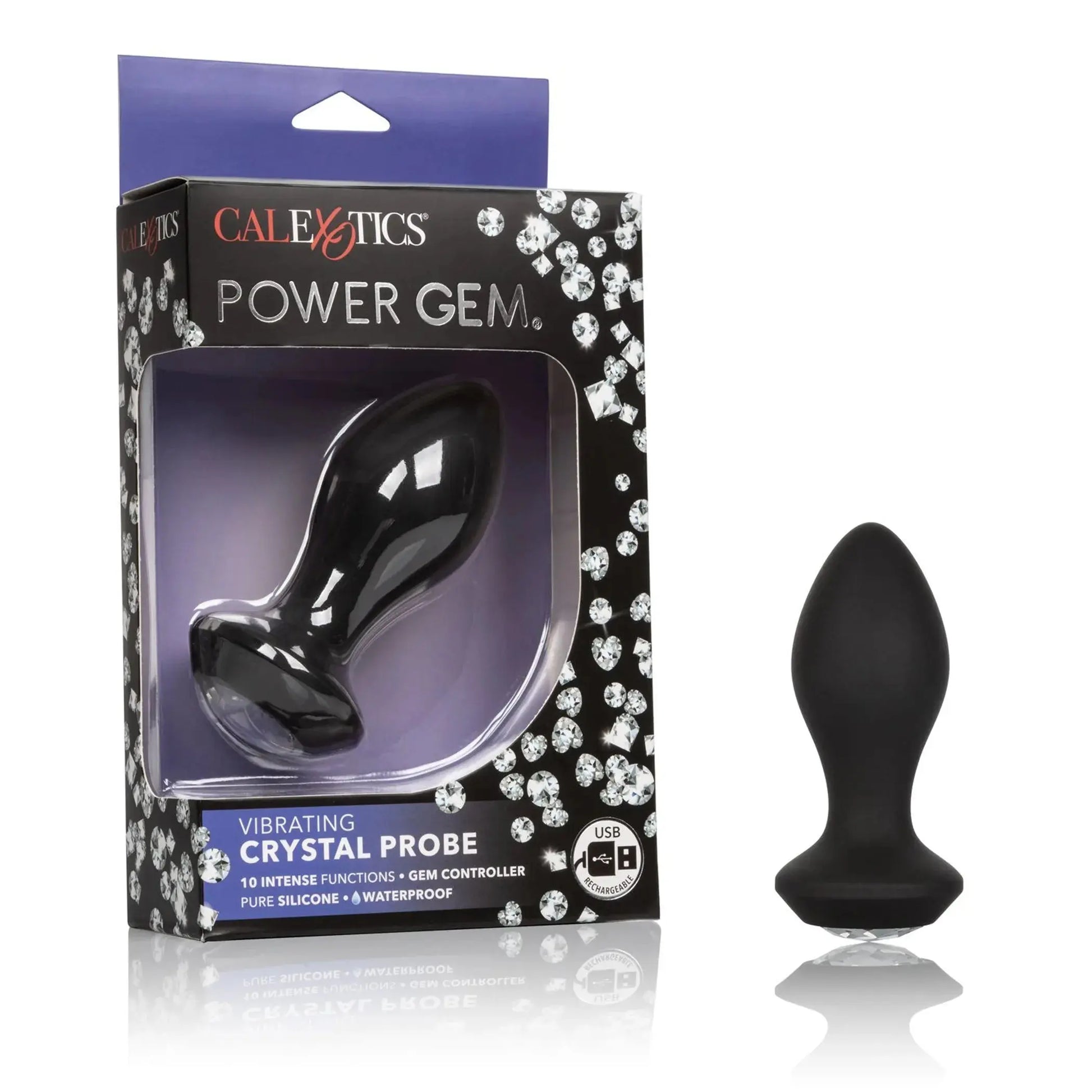 Power Gem Vibrating Crystal Probe California Exotic Novelties