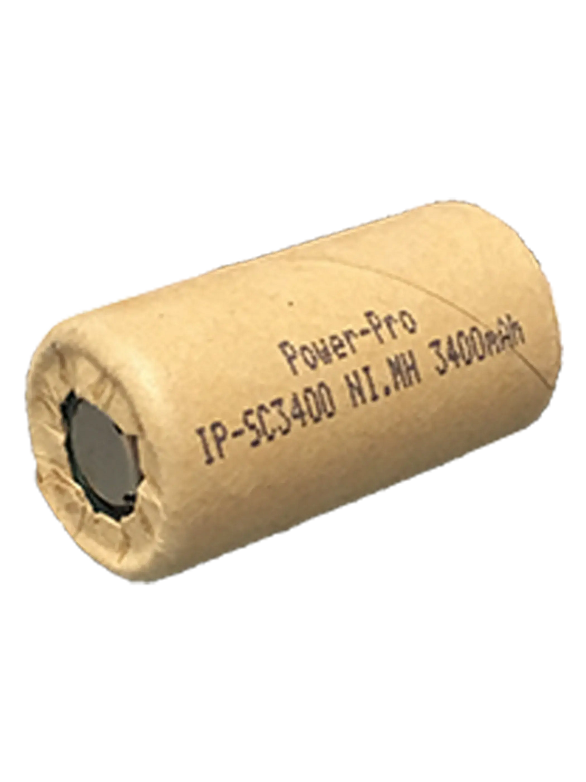 Power Sub C Ni-Mh 3400mAh Flat Top Battery - 4 Pack IP Power